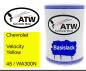 Preview: Chevrolet, Velocity Yellow, 45 / WA300N: 500ml Lackdose, von ATW Autoteile West.